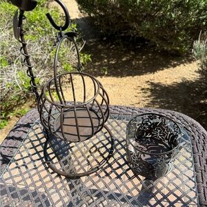 Yankee Candle candle holder and bath and body works candle holder